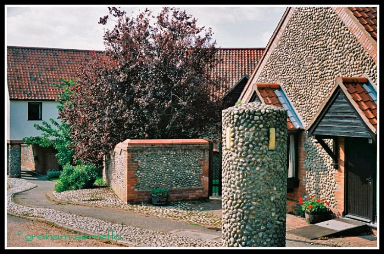 Civic buildings of Norfolk stone - The public library