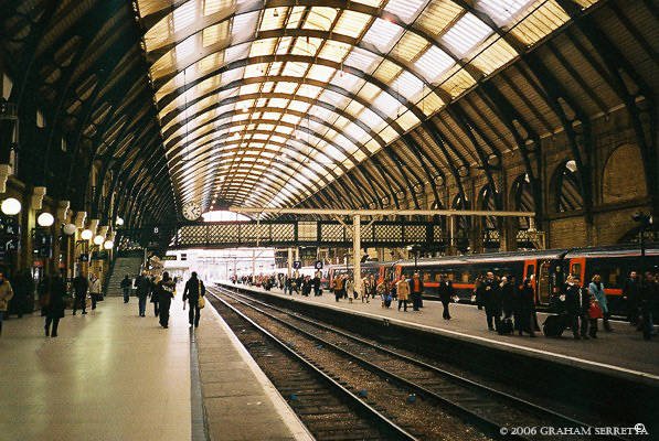 Kings Cross St Pancras Station today