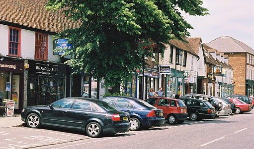 Stevenage Old Town high street