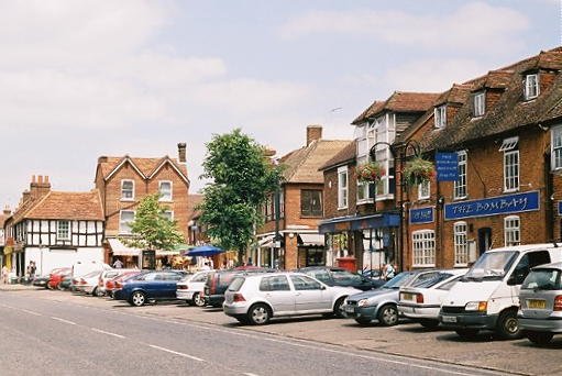 Stevenage Old Town high street