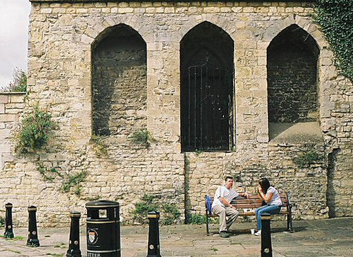 Part of the old Roman wall around Stamford