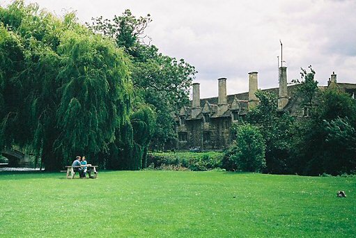 Village green at Stamford