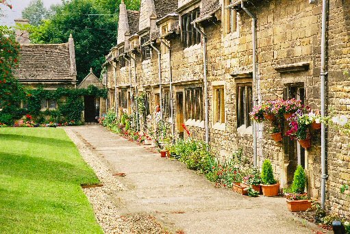 These stone cottages are cc 1750
