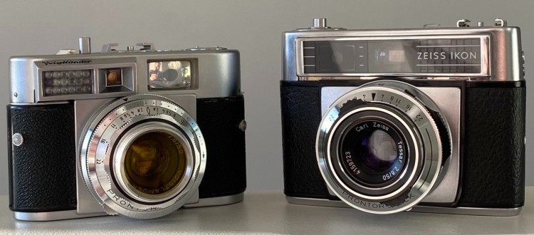 Voigtländer Vitomatic IIa with Zeiss Ikon Contessa LKE