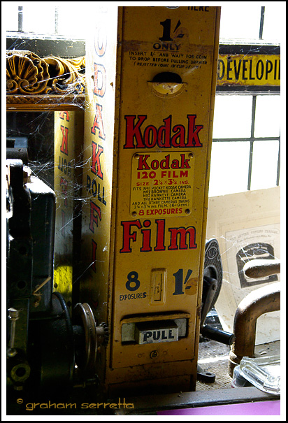 When last did you buy a roll of film from one of these?