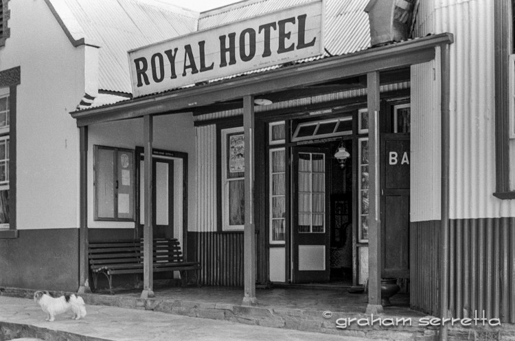 The Royal Hotel where we used to take afternoon tea.